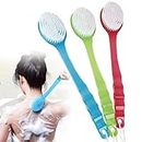Boxo Body Cleaning Soft Bristles Bathing Accessories for Men and Women for Bath Use Multicolor Pack of 1