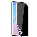 Privacy Screen Protector for Samsung Galaxy S10, Full Coverage Flexible TPU Elastic Screen Cover, HD Anti Spy Film, Support Fingerprint, Installation Alignment Tool, Anti-Scratch [Not Glass] [1 Pack]