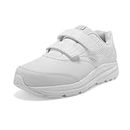 Brooks Women's Addiction Walker V-Strap 2 Walking Shoe, White/White, 8 X-Wide