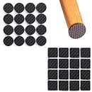 32 PCS Non Slip Furniture Pads Chair Leg Pads Self Adhesive Furniture Feet Grippers Pads Anti Scratches Reduce Noise Chair Pads for Hardwood Floors Protectors Chair Leg Floor Protector