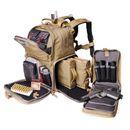 Goutdoors Tactical Range Backpack Tan - Holds 3 Handguns - GPS-T1612BPT