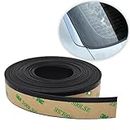 Smeyta 16.5FT/5M Car Windshield Seal Strip,Rubber Sealing Strip Trim,Rubber Weather Strip for Car Front Rear Windshield/Sunroof/Sliding Doors/Windows,Car Exterior Accessories(Black)