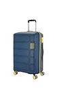 Kamiliant by American Tourister Harrier Zing 78 cms Large Check-in (PP) Hard Sided 8 Wheels Spinner Luggage/Suitcase/Trolley Bag (Navy) (Double Wheel)