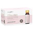 Healthy Care Beauty Shots 5,000mg Collagen Drink pink | with VERISOL Bioactive Collagen Peptides, Resveratrol and Vitamin C