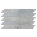 Panel de contabilidad de piedra apilada Bianco Carrara - revestimiento de piedra - 1 pieza muestra de 4""x4