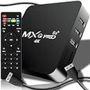 Retoo Smart TV Box with TV Remote Control, Android TV Box with 2.4GHz Quadcore Processor, Media Player with 4K Resolution and Full HD, Converter (8GB 1GB RAM DDR3)