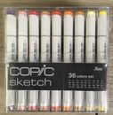 Copic Sketch Double-Tip Artists' Markers - Set of 36