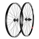 MTB Wheelset 26/27.5/29 Inch Mountain Bicycle Wide Rim Wheel Set Front & Back Wheels with Hub 6 Pawls ALKOY