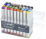 COPIC penne pennarello classiche doppia punta 36 set di colori base artisti arte prezzo di base £350