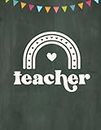 TEACHER PLANNER | NICE AND USEFUL GIFT For End of Year Teacher Gifts and Appreciation Teacher Week| TEACHER