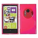 Nokia Lumia 1020 Étui HCN PHONE® S-Line TPU Gel Silicone Coque souple pour Nokia Lumia 1020 - ROSE