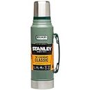 Stanley Classic Legendary Thermos 1L - Mantiene la Temperatura 24 Ore (Caldo/Freddo) - Borraccia Termica - Senza BPA - Bottiglia Termica 1L - Borraccia Acciaio Inox - Termos - Hammertone Green