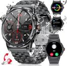 Smartwatch para hombre con función de teléfono reloj de pulsera reloj deportivo iPhone Samsung Huawei
