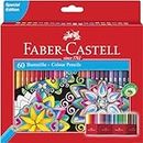 Faber-Castell 111260 Colour Pencils (Pack of 60),3.5 x 18.6 x 21 cm; 399.16 Grams