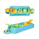 WireScorts Baby Hungry Frog Eat Beans Game-2 Players, Indoor Games Interactive Game Toy of Family Board Games for Kids, Interactive Game Toys, Made in India, Multi Color