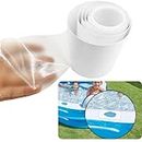 Kaiheng Inflatable Patch Repair Kit, 7 ft x 3.15 in Roll Waterproof TPU Pool Repair Tape, Pool Patch, Repair Patch for Air Mattress, Bounce House, Pool Floats, Inflatable Toys, Tent, Swimming Ring