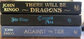 There Will Be Dragons Emerald Sea Against The Tide First Editions John Ringo