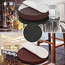 DIY Crafts 32 Pcs, 75mm, 3 INCH Non Slip Furniture Pads/Gripper Feet Self Adhesive Rubber Floor Protectors, Round, Feet Wood Floors Best Furniture Pads Floors Protect Your Hard Floor (32, 3 INCH)