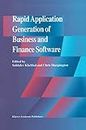 Rapid Application Generation of Business and Finance Software