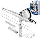 Dual Action Airbrush Kit with 3 Tips