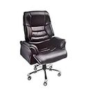 TE 2002 Chair for Study & Office| Gaming Chairs Revolving Rolling Chair for Office Work at Home (Material-Faux Leather)