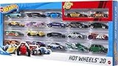 Hot Wheels 20-Pack of 1:64 Scale Toy Sports & Race Cars, Collectible Vehicles (Styles May Vary)