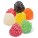 Zachary 5 lb Assorted GUM DROPS Sanded Jelly Gummi Bulk Candy Jels