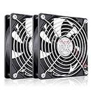 Wathai 120mm x 25mm 12V PC Computer Case Fan 12 Volt 2Pin High Spped for DIY Cooling 2 Pack