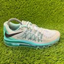Nike Air Max 2015 Womens Size 7.5 Blue Gray Athletic Shoes Sneakers 698903-007