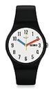 Swatch ELEMENTARY Unisex Watch Black(Model: SO29B705)