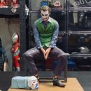 DC Comics Batman Dark Knight Heath Ledger Joker Chair Action Figure Statue Boxed