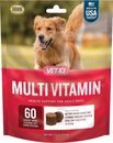 Dog Multi Vitamins Supplement Support Overall Wellness All Stages, 60 Soft Chews