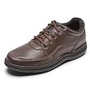 Rockport Men's World Tour Classic Walking Shoe,Brown Tumbled,10 W US