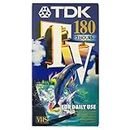 TDK E180 TV Cassette VHS vierge