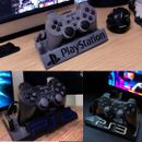 Sony  PS1/PS2/PS3 DualShock Controller Stand Holder Display Joypad Storage