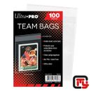 100 Protections pour Toploader - TEAM BAGS - RESEALABLE SLEEVES - UltraPRO
