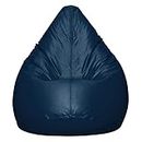 INSTER Bean Bag Chair with Beans Filled for Adults (Berry Blue -XXXXL)