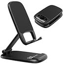 ELV Direct Mobile Stand Adjustable Foldable Phone Stand for Desk Cell Phone Holder Portable Desktop Dock Compatible with Smartphone and Tablets Upto 8 inches