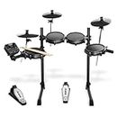 Alesis Drums Turbo Mesh Electric Drum Kit - Electronic Drum Set with Quiet Mesh Drum Pads, 100+ Sounds, Drum Sticks, Connection Cables and Lessons