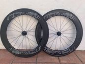 Roval CLX64 road bike wheelset 700c carbon disc tubular