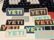 5 AUTHENTIC NEW YETI Decal / ULTRA CHEAP PRICES NEW&FRESHER THAN OTHERS!