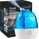 AquaOasis® Cool Mist Humidifier (6L Water Tank) Quiet Ultrasonic Humidifiers for Bedroom & Large room - Adjustable -360 Rotation Nozzle, Auto-Shut Off, Humidifiers for Babies Nursery & Whole House