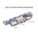 Type-C 2.4A USB 18650 Boost Battery Charger Board Mobile Power Bank Accessories