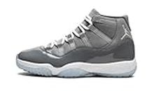 Nike Jordan 11 Retro Cool Grey 2021 Men's Basketball CT8012-005, Medium Grey/White-cool Grey, 6 UK