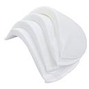 YEQIN Covered Set-in Shoulder Pads (2 Pair of White)
