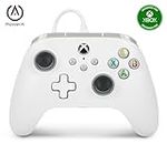 PowerA Wired Controller For Xbox Series X|S - White, Gamepad, Wired Video Game Controller, Gaming Controller, Works with Xbox One (Xbox Series X)