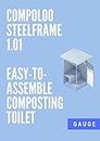 Compoloo Steel Frame 101 Easy-to-Assemble Compost Toilet