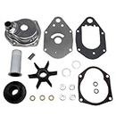 NorthBoat 47-812966A11 Water Pump Impeller Kit with 47-19453T Impeller for Mercury Mariner Force Outboards 30 40 50 60 70 HP Boat Motor 47-812966A12
