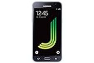 Samsung Galaxy J3 Smartphone débloqué 4G (Ecran: 5 Pouces - 8 Go - Micro-SIM - Android Lollipop 5.1) Noir (Reconditionné Certifié)