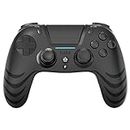 Agelkvoy Wireless Controller for PS-4, Remote Game Controller Built-in 6-Axis Sensor/Dual Shock/Touchpad/3.5mm Headphone Jack - Wireless Pro Controller for PS-4 Gamepad Compatible for PS-4